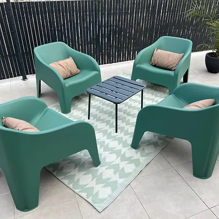 Bas De 2p, Grande Terrasse, Vue Mer, A 15mn Apartament Saint-Laurent-du-Var