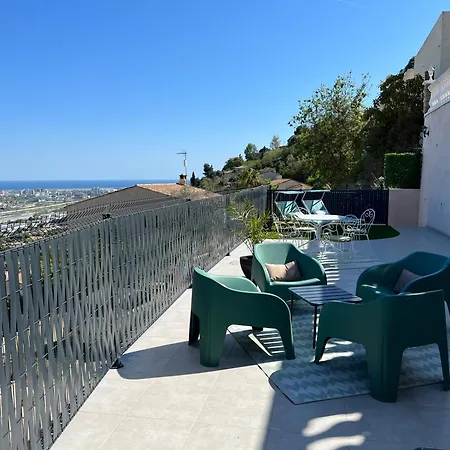 Apartamento Bas De 2p, Grande Terrasse, Vue Mer, A 15mn